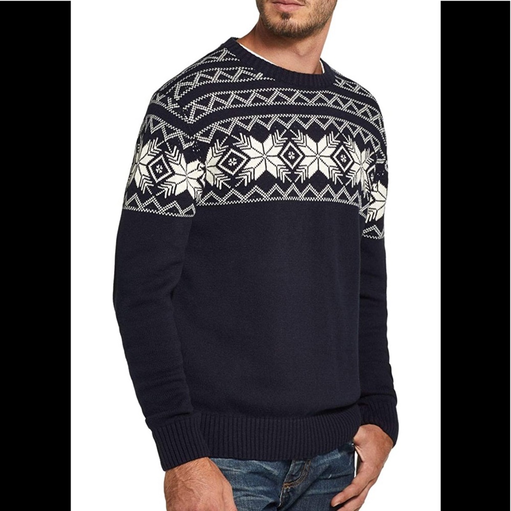 Original Weatherproof vintage snowflake sweater